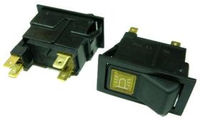 INTERRUPTOR 906312 - INTERRUPTOR AMARILLO ROTATIV.