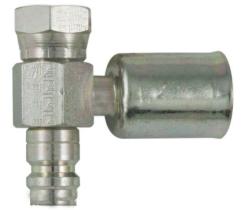 AIRE ACONDICIONADO 051550 - RACOR H 3/4 16 UNF 2B CODO 90º  OR G8 CON VALVULA