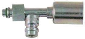 AIRE ACONDICIONADO 051570 - RACOR H 5/8 18 UNF 2B RECTO OR G6 CON VALVULA ( ALTA PRESION