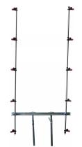 BARRAS HERBICIDA E100605 - BARRA ATV 100X60 MM T.INOX 5T, REGULABLES EN ALTO+ANCHO