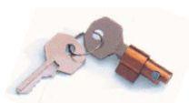 ACCESORIOS REMOLQUE 624270 - CERRADURA CON LLAVE ENGANCHE REMOLQUE