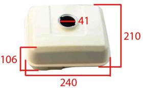 MOTORES HONDA 78005001 - DEPOSITO COMBUSTIBLE OHV 140-160-200