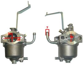 MOTORES HONDA 78008092 - CARBURADOR GEN 720