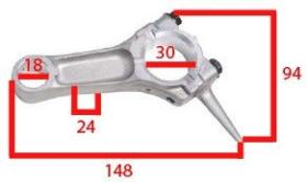 MOTORES HONDA 78014001 - BIELA (STD) OHV 140 ,160, 200
