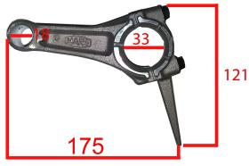 MOTORES HONDA 78014002 - BIELA (STD) OHV 240, 270