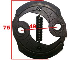 MOTORES HONDA 78016050 - EMBRAGUE ALPINA COMP.METAL TD40-48, TH34-43-48 TJ 35-45