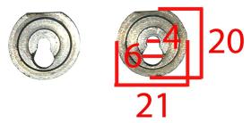MOTORES HONDA 78026054 - PLATILLO VALVULA ADMISION OHV MT-140, MT-200