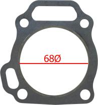 MOTORES HONDA 78555000 - JUNTA CULATA CARBON OHV 160 ( 1,3 MM.)