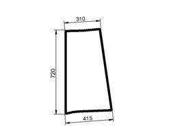 CRISTAL / ACCESORIOS CABINA 00107105020 - CRISTAL ANGULAR IZQ SDF