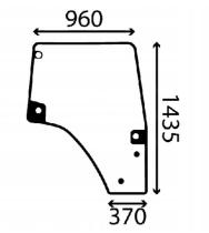 CRISTAL / ACCESORIOS CABINA 001686820 - CRISTAL PUERTA DER 1460X960X370 SDF