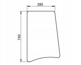 CRISTAL / ACCESORIOS CABINA 0098624010 - CRISTAL LATERAL DERECHO SDF