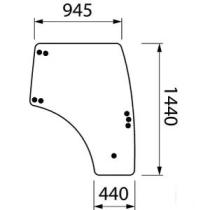 CRISTAL / ACCESORIOS CABINA 3680172M1 - CRISTAL PUERTA DER  945X1440X440 MM