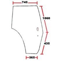 CRISTAL / ACCESORIOS CABINA 3804659M1 - CRISTAL PUERTA IZQ. AGCO