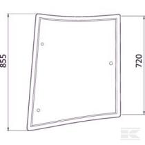CRISTAL / ACCESORIOS CABINA 3902130M1 - CRISTAL ANGULAR TRASERO IZQ. CLAAS AGCO