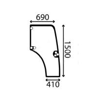 CRISTAL / ACCESORIOS CABINA 87301767 - CRISTAL CNH DER PUERTA ABOMBADO 1500 X690 ANCHO