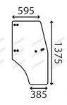 CRISTAL / ACCESORIOS CABINA ER047755 - CRISTAL PUERTA DER. TINTADO JHD. 595X1375