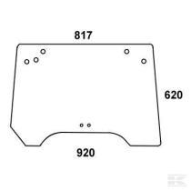 CRISTAL / ACCESORIOS CABINA ER047939 - CRISTAL VENTANA TRASERA JHD 817-920X620 ALTO
