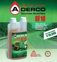 TRATAMIENTOS ADCSF10 - ADERCO 1LTS. SF10 COMBUSTIBLE + LUB. ( TRATA 10.000 LTS.)