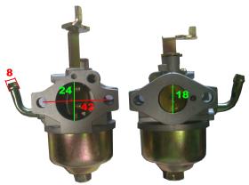 RECAMBIOS GENERADOR 78008030 - CARBURADOR ROBIN EY15