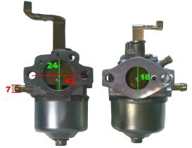 RECAMBIOS GENERADOR 78008032 - CARBURADOR ROBIN EY20