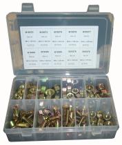 DESBROZADORA 040819221 - CAJA 96 TORNILLOS Y TUERCAS VARIADA A IZQUIERDAS
