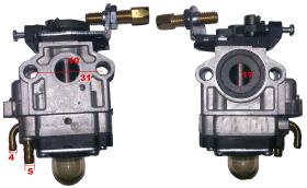 DESBROZADORA 78008068 - CARBURADOR (KAWASAKI) 25 CC.