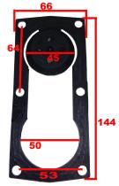 DESBROZADORA 788800048 - JUNTA VALVULA ASPIRACION MTB-40 TIPO W