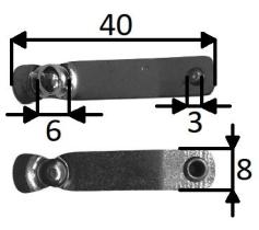 GOODYEAR GY2733-35 - RESORTE CONECTOR GY33SBC L40MM ANCHO 8MM