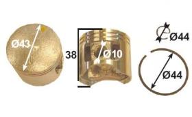 PISTON 040345013334 - PISTON Y SEGMENTOS MOTOSIERRA 18 KM0403450