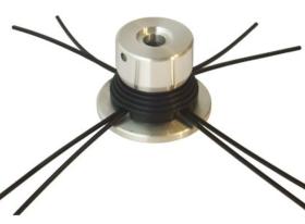 JARDIN 51316006 - CABEZAL ALUMINIO 8 HILOS FIJACION SIN TORNILLOS