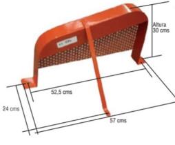 CHASIS 260703 - CUBREPOLEAS 400 L.