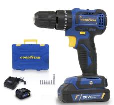 GOODYEAR GY1020LI - TALADRO DE IMPACTO LITIO GOODYEAR 20V 1020LI 220V 50/60HZ