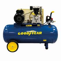 GOODYEAR GY163100B - COMPRESOR GOODYEAR 100 L 3CV CORREAS  2CIL 10 BAR 397 LXM