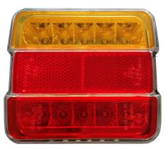 LEDS 352772 - PILOTO TRASERO LED 5 FUNC. 12 V.  100X100  GOODYEAR