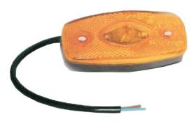 LEDS 35626L - LUZ POSICION LEDS NARANJA C/ CABLE 300 X 0.5MM