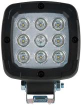 LEDS 361370 - FARO TRABAJO 9 LEDS CUADRADO 1300 LM.