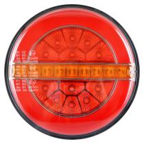 LEDS 365534 - PILOTO TRASERO Ø 136 X37 MM LED FRENO INTERMITENTE ( SECUENC