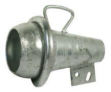 ACCESORIOS 626900 - SEMIJUNTA MACHO INT Ø65MM EXT Ø200MM ALTO 230MM