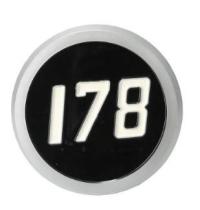 CARROCERIA 1866951M1 - MEDALLON MFE 178 PLASTICO DURO