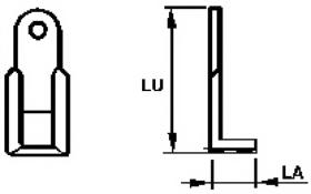 ZACCESORIOS 562100 - CUCHILLA DESBROZADOR L,140- 60 PLETINA 60X10 Ø 25,5