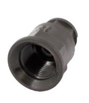 PULVERIZACION 266500 - REDUCCION HEMBRA 3/8 HEMBRA 1/4 ( PLASTICO )