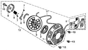 DUCATI D35M390P712 - ARRANQUE COMPLETO MOTOR DUCATI 390 CC