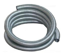 MECANICA 124570 - TUBO FLEXIBLE ESCAPE Ø76 EXT Ø81 CINCADO 6000 MM