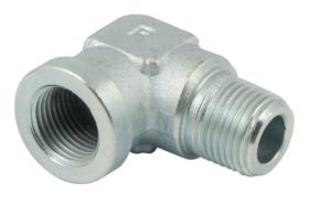 PULVERIZACION 811750 - ADAPTADOR EN L MACHO A HEMBRA ROSCA F 3/8" GAS