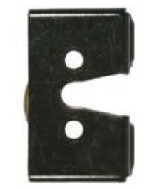 ZACCESORIOS 627260 - PLANCHA FIJACION CERRADURA 80X48 MM