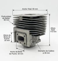 DUCATI DBC2743P172 - KIT PISTON CAMISA DUCATI DBC4300S