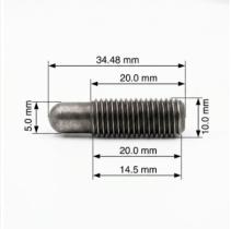 MECANICA 0720579 - TORNILLO REGULACION BALANCINES PERKINS 3/8 UNF 36.51 MM