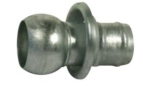 ACCESORIOS REMOLQUE 606690 - SEMIJUNTA MACHO Ø80