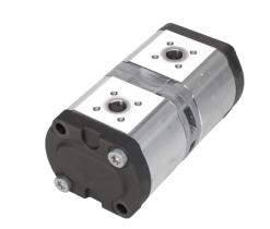 HIDRAULICA 245398600 - BOMBA HIDRAULICA DOBLE 14X11 L SDF AGCO