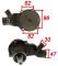 MECANICA 111672 - BOMBA AGUA PERKINS 1004.4T=130- ( TURBINA 97 MM )